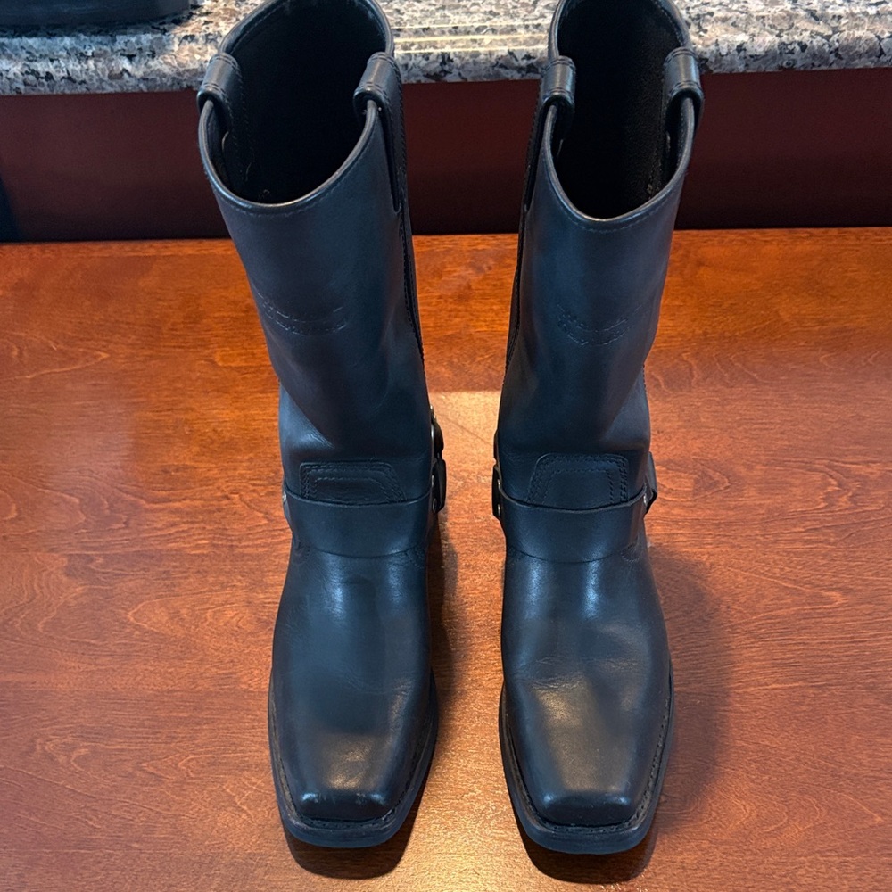 Harley-Davidson Black Western Boots